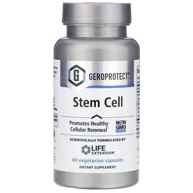 Life Extension, Geroprotect, Stem Cell, 60 Vegetarian Capsules on Productcaster.