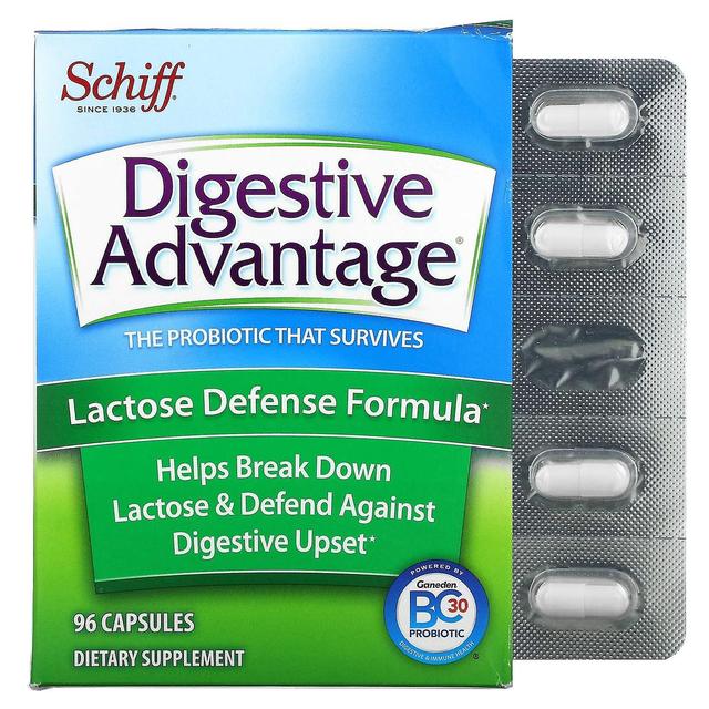 Schiff, Digestive Advantage, Lactose Defense Formula, 96 Capsules on Productcaster.