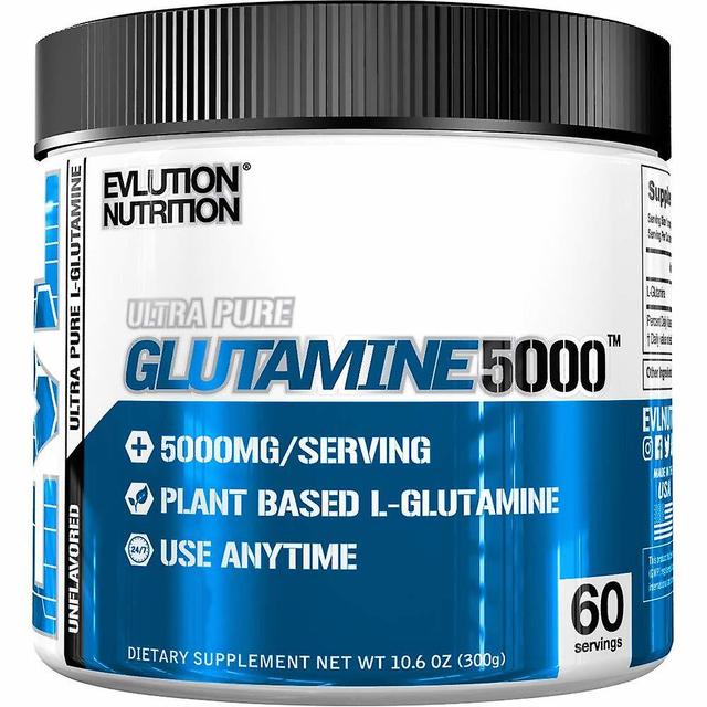 Evlution Nutrition Ultra Pure Glutamine 5000 Unflavoured 300 gr on Productcaster.