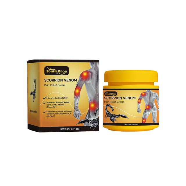 Elewelt Scorpion Venom Pain Relief Cream, Scorpion Venom Ointment, Scorpion Venom Joint Pain Relief Cream, to Relieve Joint & Muscle 20g-3pcs on Productcaster.