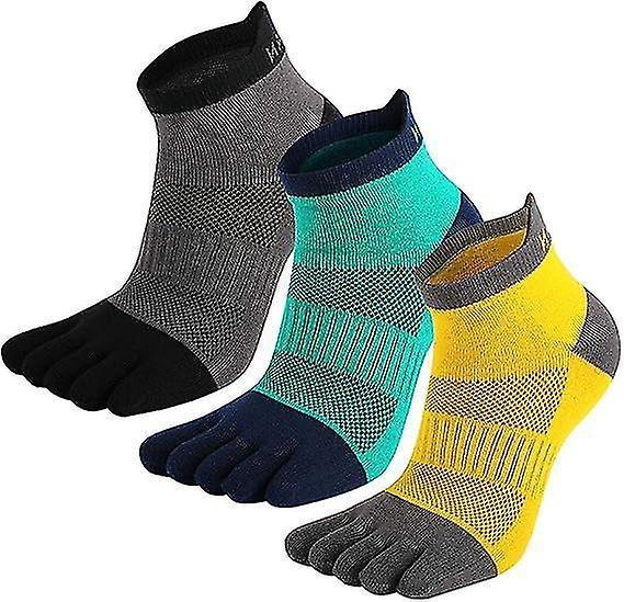 Lot de 3 paires de chaussettes de sport respirantes anti-ampullen pour la course, la gym ou le quotidien on Productcaster.