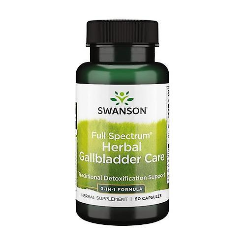 Swanson Premium full spectrum herbal gallbladder care 60 capsules on Productcaster.