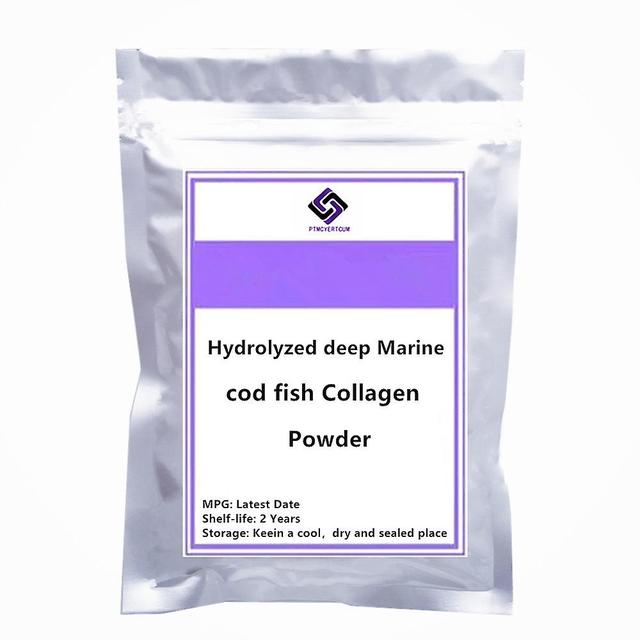 Huamade Hydrolysiertes Tiefsee-Kabeljau-Kollagenpulver, niedermolekulares Peptid, reines kosmetisches Anti-Aging-Hautprotein 250g on Productcaster.