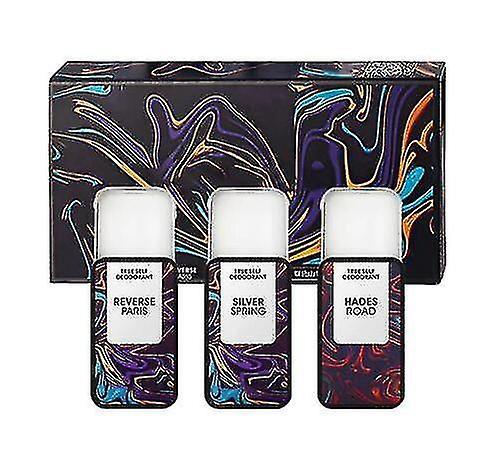 Elsavct Conjunto de perfume sólido 3pcs, perfume portátil unisex de larga duración on Productcaster.