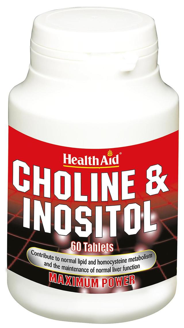 Health aid choline & inositol (maximum power) 60's on Productcaster.