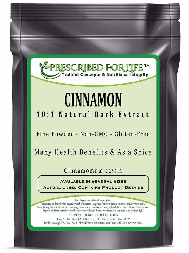 Prescribed For Life Cinnamon - 10:1 Natural Bark Extract Powder 2 kg (4.4 lb) on Productcaster.