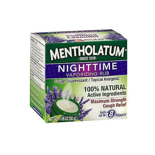 Mentholatum Nighttime Vaporizing Rub, 1.76 Oz (Pack of 1) on Productcaster.