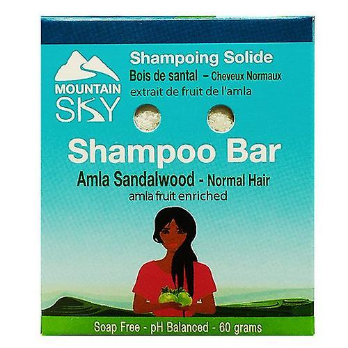 Mountain Sky Soaps Mountain Sky Sabonetes Amla Sandalwood Shampoo Bar, 60 gramas on Productcaster.