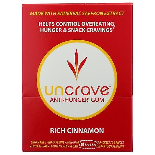 Uncrave Anti Hunger Gum Rich Cinnamon, 14 kusov (balenie po 1) on Productcaster.