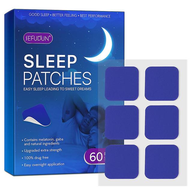 60pcs Deep Sleep Patches para homens e mulheres todos os patch de auxílio ao sono natural SEFUDUN patch para dormir on Productcaster.