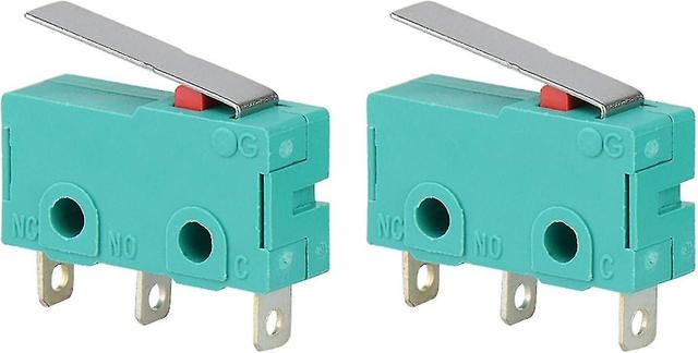 ln-interruptor de lmite 5stk partier ac 250v 5a palanca de bisagra micro interruptor de lmite kw4-3z-3 on Productcaster.