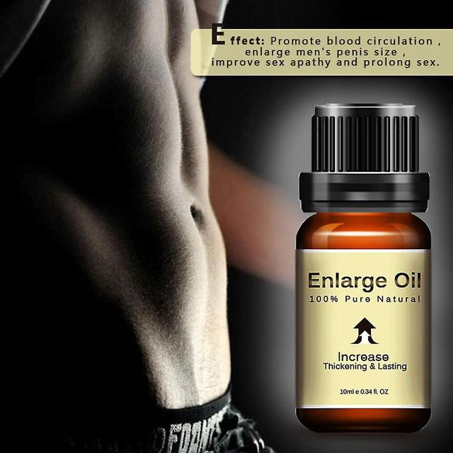 Taishh Nordic Enlargement Essential Oil Bigger Longer Delay Products For Men 10ML Brown on Productcaster.