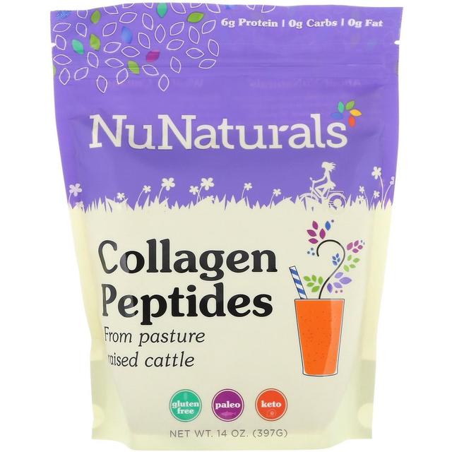 NuNaturals, Collagen Peptides, 14 oz (397 g) on Productcaster.