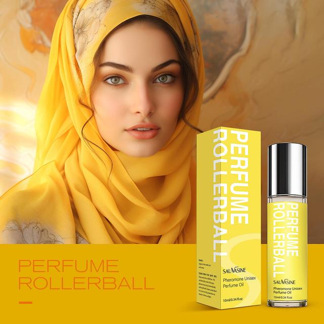 Parfum Rollerball for Women, Roll on Perfume Oil Floral with Sweet Fruity Fragrance, Eau de Parfum Rollerball yellow on Productcaster.