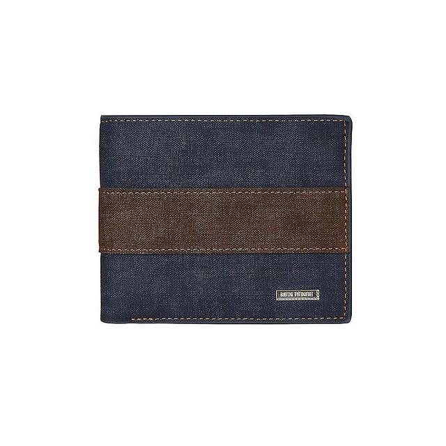 (Bleu) Hommes-Portefeuille givr-Plusieurs emplacements pour cartes-Grande capacit-Mode Jeunesse-Portefeuille pour homme rtro on Productcaster.