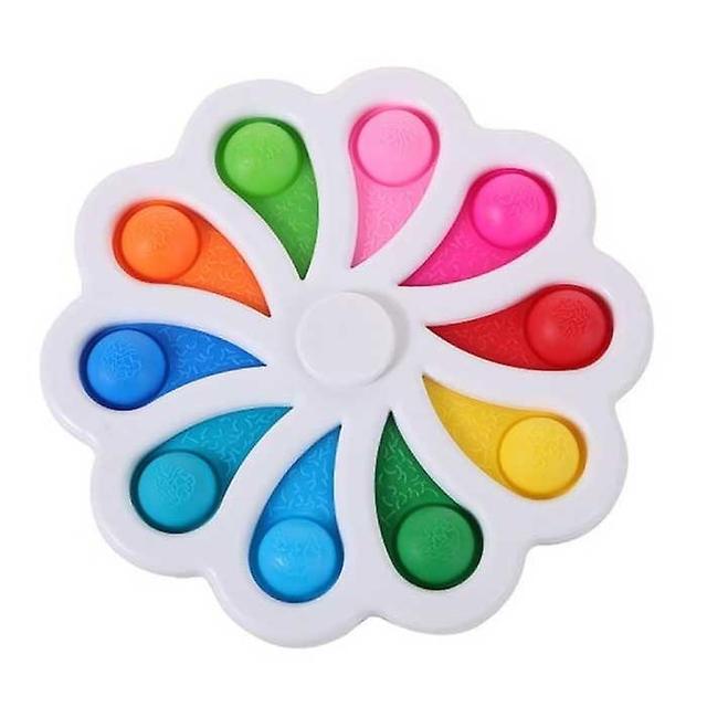 Stuff Certified Stuff Certified Pop It - Fidget Anti Stress Toy Bubble Toy Silicone Rainbow on Productcaster.