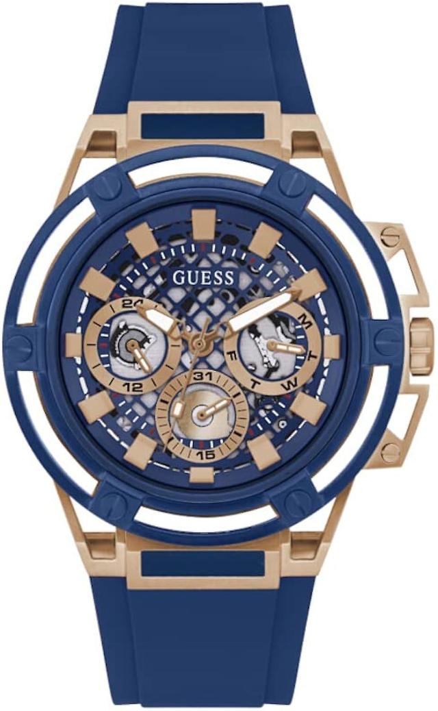 Guess GJETT Mens Watch GW0423G4 Blue on Productcaster.