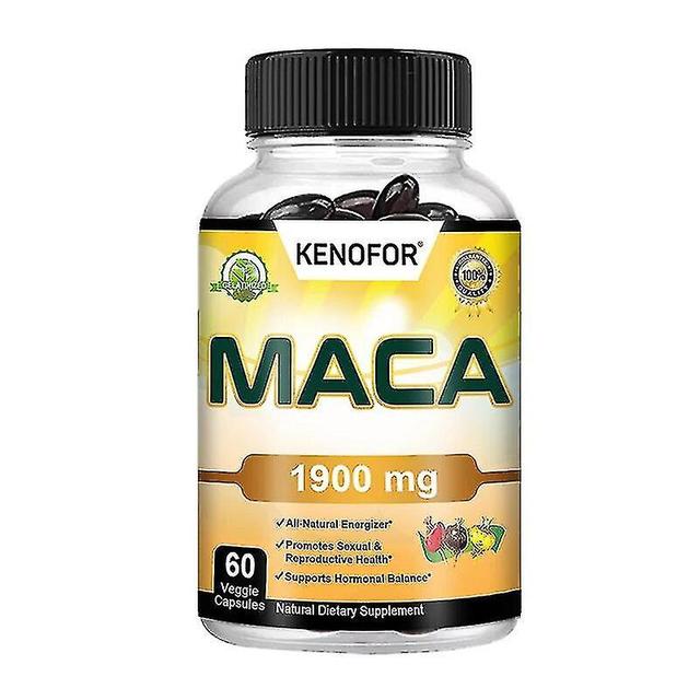 Powerful Natural Maca Extract Boosts Strength, Endurance Energy Confidence, Male Erection Capsules, Enlargement Pill Supplements High Quality 60 co... on Productcaster.