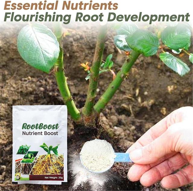 Rootboost Nutrient Powder, 30g Rooting Hormone Powder, Plant Rooting Powder, Strong Healthy Roots 1pcs on Productcaster.