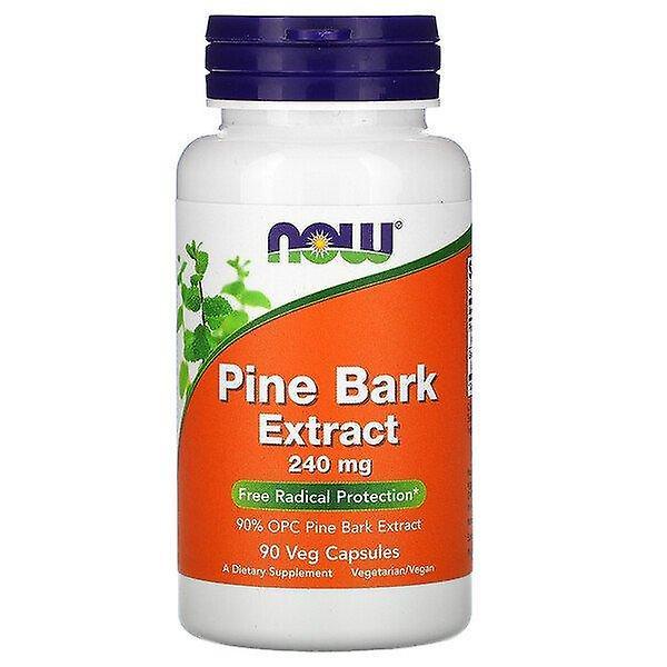 Now Foods, Pine Bark Extract, 240 mg, 90 Veg Capsules on Productcaster.