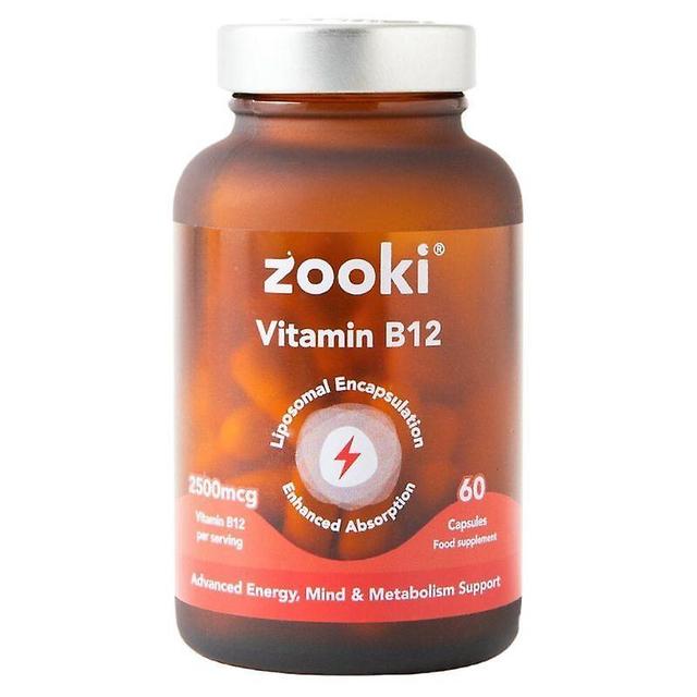 Zooki Vitamina B12 Liposomal Cápsulas 60 on Productcaster.