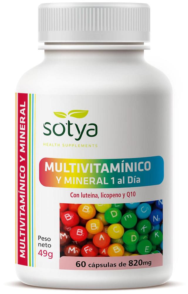 Sotya Multivitamin and Mineral 60 Capsules on Productcaster.