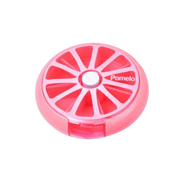 Portable Medicine Storage Bags Small Pillbox Mini Packaging Tablets Case Creative Pills Container Pink on Productcaster.