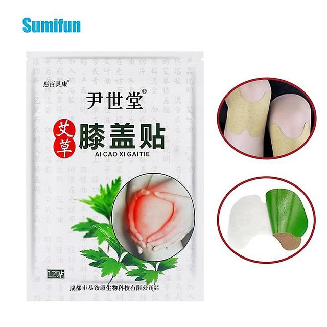 Coscelia 12pcs 100% Natural Herbal Patch Wormwood Extract Medical Plaster Knee Pain Relief Joint Rheumatoid Arthritis Pain Killer C2521 on Productcaster.