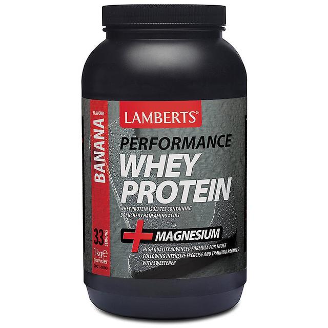 Lamberts vassleprotein banan 1kg on Productcaster.