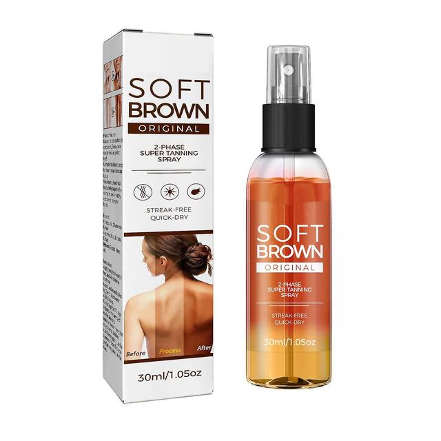 30ml Tanning Spray - Safe & Effective, No Side Effects, For Indoor & Outdoor Use, Contains Hyaluronic Acid & Vitamin B on Productcaster.