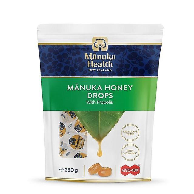 Manuka Health MGO 400+ Manuka Honey Drops com Própolis 250g (MAN058) on Productcaster.