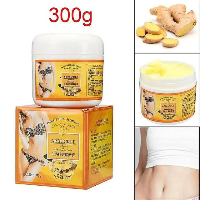 Begleri 300g Gember Vetverbranding Crème Anti-cellulitis Effectief Vetverlies Afslanken Body Fat Reduction Cream Massage Full Leg Body Waist on Productcaster.