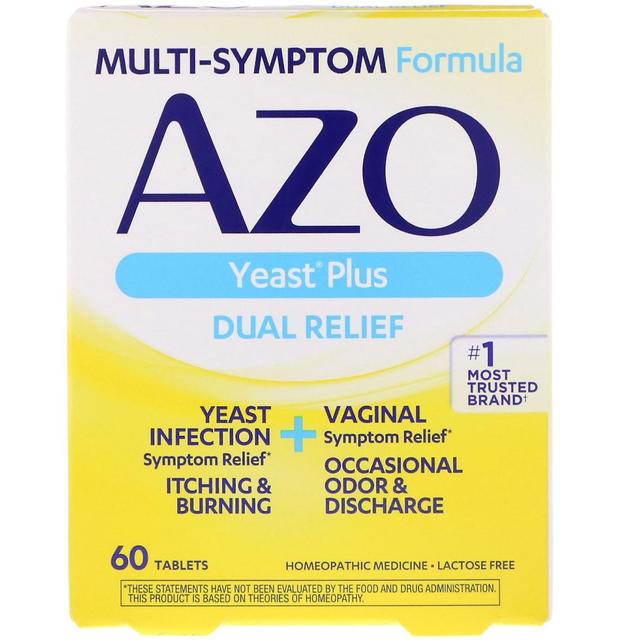 Azo, Yeast Plus, 60 Tablets on Productcaster.