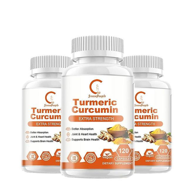 Natrual Turmeric Extract Curcumin Capsules Blood circulation strengthen support Help for Numbness&DysmenorrheaTIB TIB . 360pcs on Productcaster.