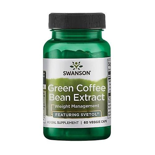 Swanson Best weight-control formulas green coffee bean extract - featuring svetol 200 mg 60 vegetable capsules of 200mg on Productcaster.