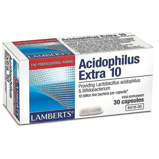 Pre Lamberts acidophilus extra 10 Capules 30 (8418-30) on Productcaster.