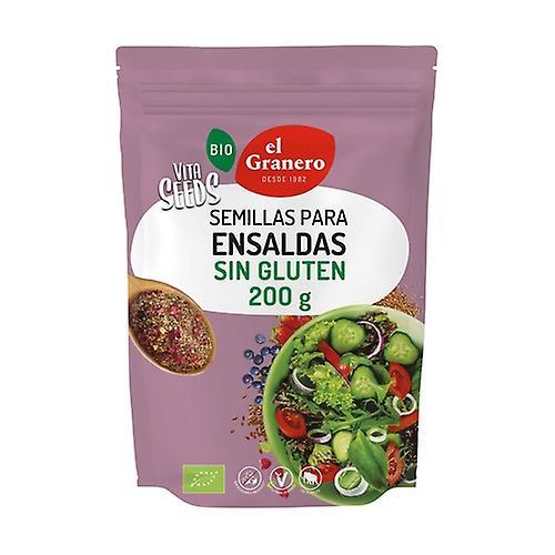 El Granero Integral Vitaseeds ground seeds for salad gluten-free Bio 200 g on Productcaster.