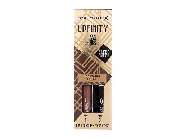 Max Factor - Lipfinity 24HRS Lip Colour 185 Warm Glow - For Women, 4.2 g on Productcaster.