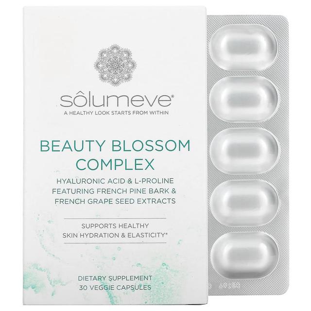 Solumeve, Beauty Blossom Complex, 30 Veggie Capsules on Productcaster.