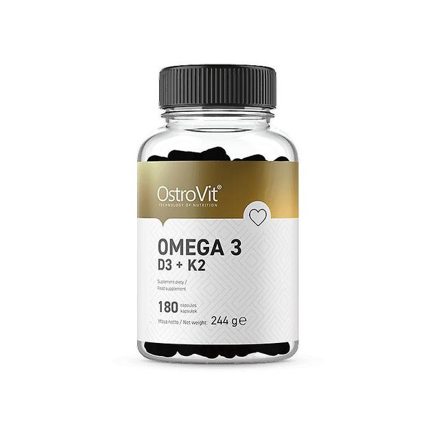 Omega 3 d3+k2 180 softgels ostrovit on Productcaster.