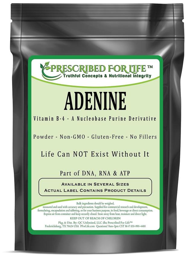 Prescribed For Life Adenin-vitamin B-4 pulver-A Nukleobase purin derivat 1 oz (28.35 g) on Productcaster.