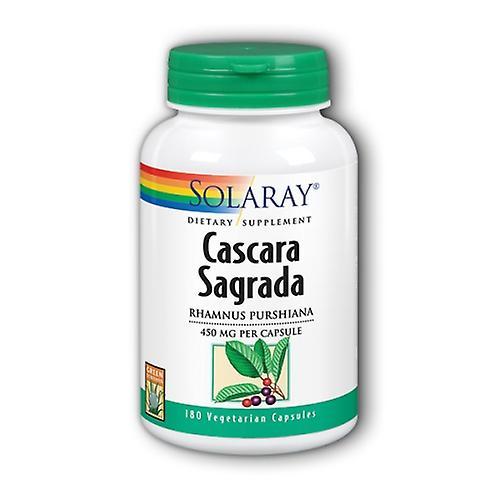 Solaray Cascara Sagrada,450 mg,180 Kapsle (Opakowanie 1 szt.) on Productcaster.