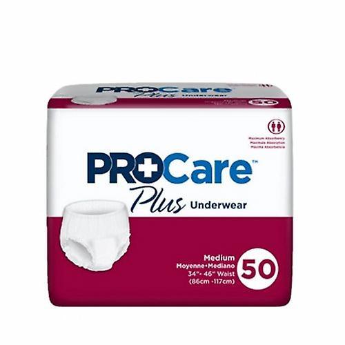 First Quality Unisex Adult Absorbent Underwear ProCare Plus Pull On with Tear Away Seams Medium Disposable Heavy A, Count of 100 (Pack of 1) on Productcaster.