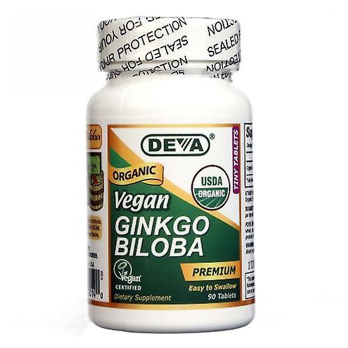 Deva Vegan Vitamins Vegan Gingko Biloba,395 mg,90 vcaps (Pack de 1) on Productcaster.