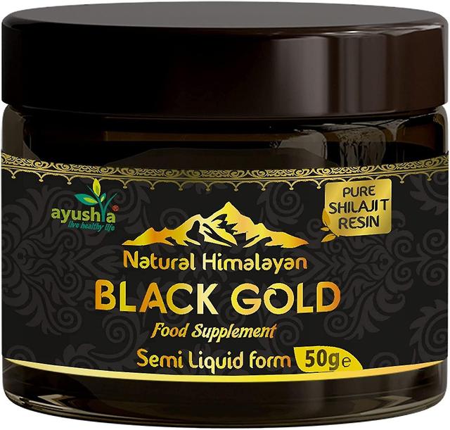 Schwarzes Gold Reines Himalaya-Harz, natürliche Quelle für Fulvinsäure - 50 grm/ml - 1,7 fl oz Kostenloser Versand + 50% Rabatt on Productcaster.