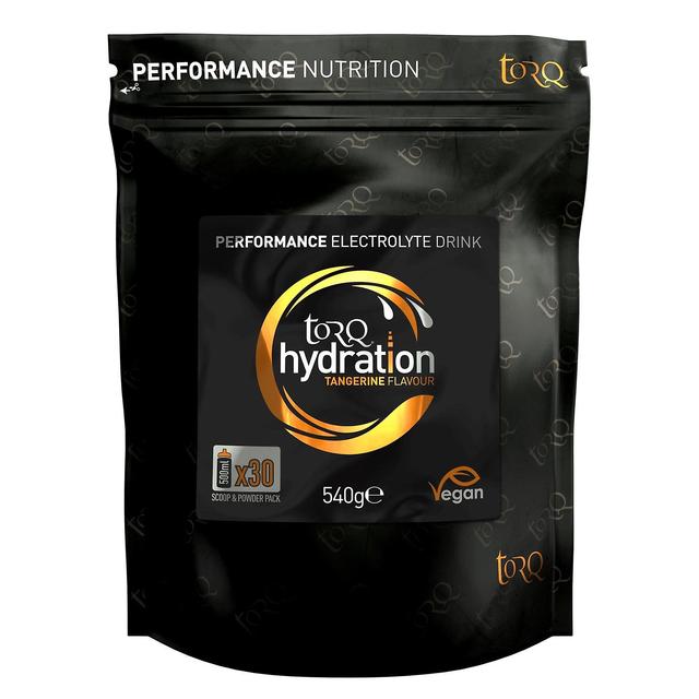 Torq 540g Hydration Drink Performance Electrolyte Hydrating Drink Powder Vegan Supplement Tangerine on Productcaster.