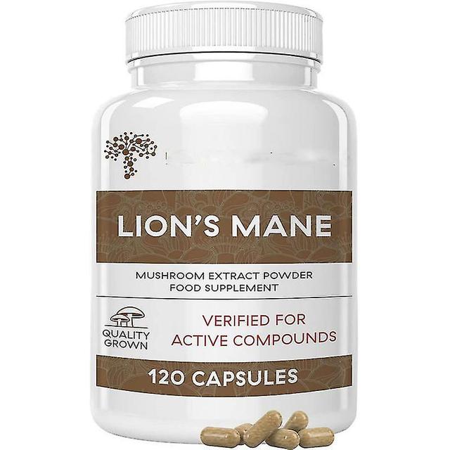 Suplementy grzybowe - Lion's Mane, - 10 Mushroom Complex - Nootropowy suplement mózgu dla pamięci i skupienia on Productcaster.