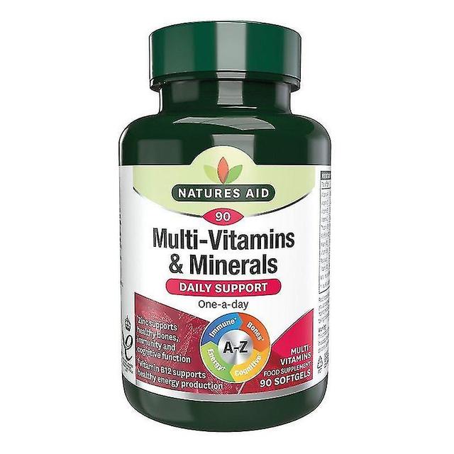 Natura's Aiuto Multi-Vitamine & Minerali (con Ferro) Softgels 90 (10630) on Productcaster.