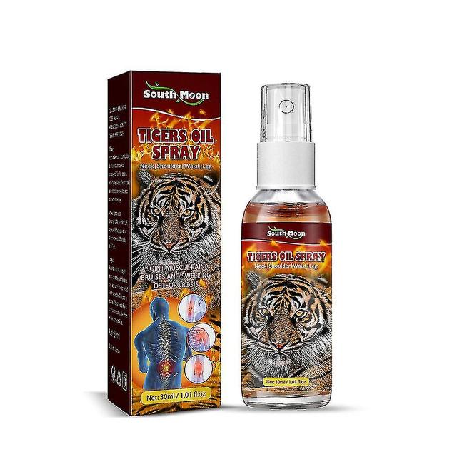 30ml Tiger Oil Spray Muscle Joint Spine Lumbar Pain Relief Essence Liquid on Productcaster.