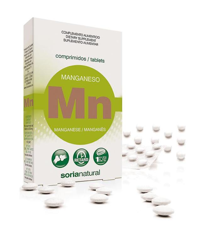 Soria Natural Manganese Retard 24 Comprimidos on Productcaster.